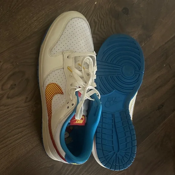 Nike Men’s size 11.5 Dunk Low SE Harlem Globetrotters - Picture 4 of 5